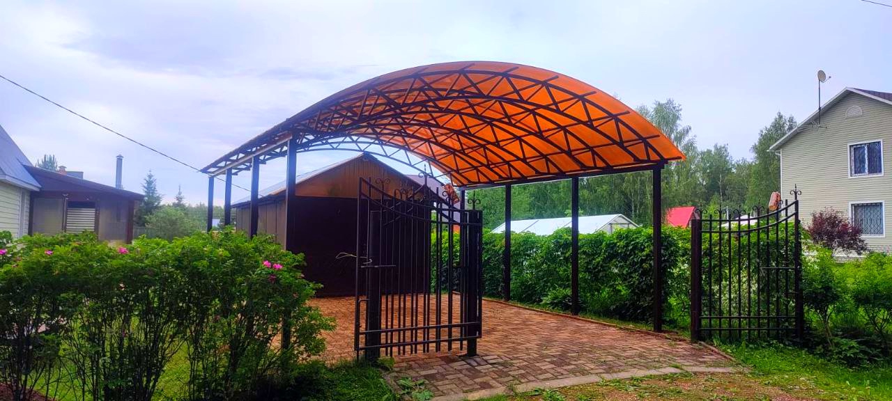 Хай-тек автонавес из поликарбоната для машин